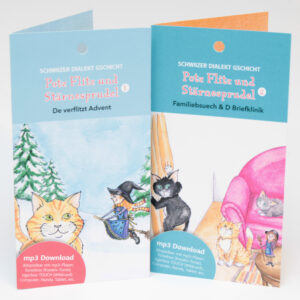 Potz Flitz und Stärnesprudel Teil 1 und 2 mp3 Download-Karte, Schwiizer Dialekt Gschichte